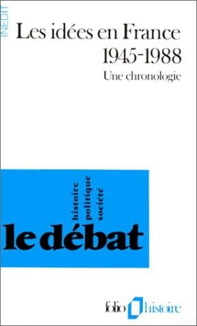 Les idées en France, 1945-1988
