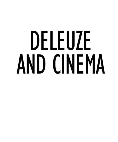 Deleuze and cinema
