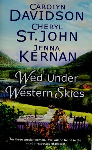 Wed under western skies.