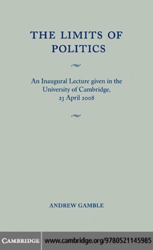 The limits of politics