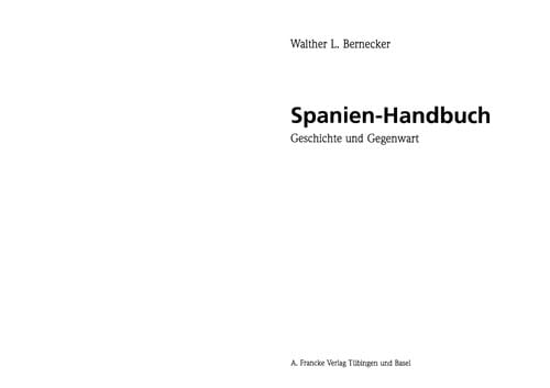 Spanien-Handbuch