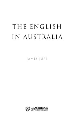 ENGLISH IN AUSTRALIA