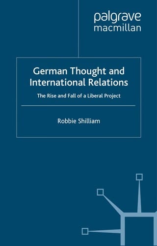 German thought and international relations