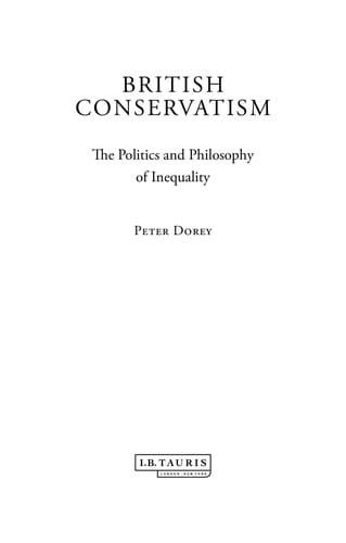 British Conservatism