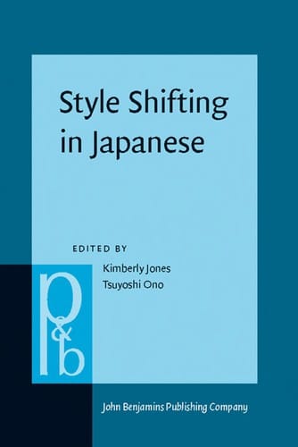 Style shifting in Japanese