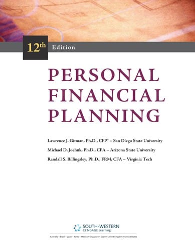 Personal financial planning