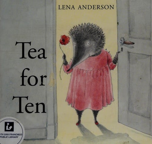 Lilla kotten får besök