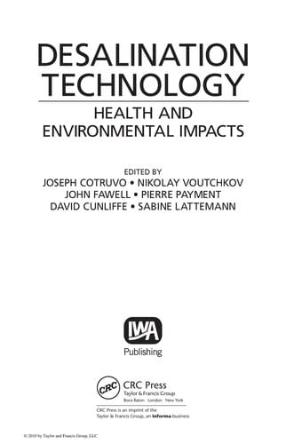 Desalination technology