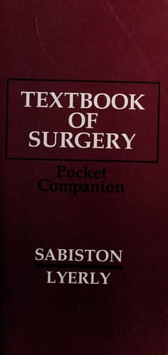 Textbook of surgery pocket companion