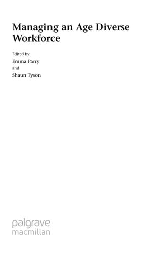 Managing an age diverse workforce