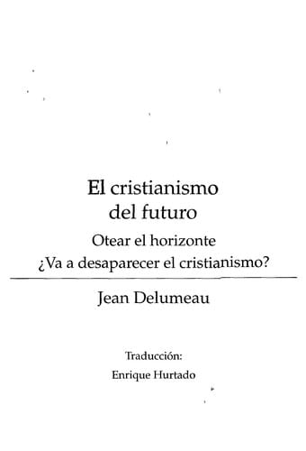 El cristianismo del futuro