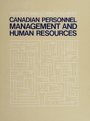 Canadian personnel/human resource management