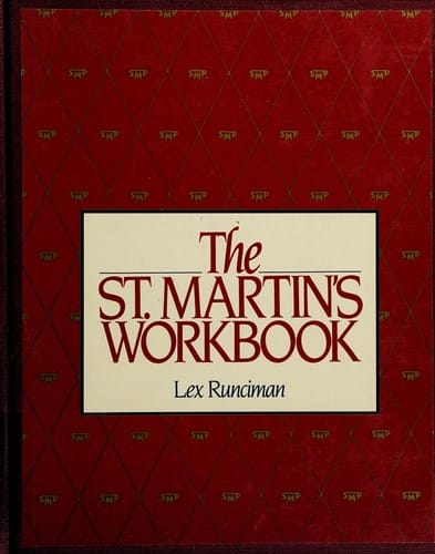 The St. Martin's workbook