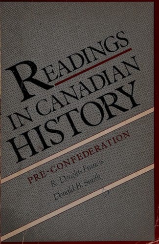 Readings in Canadian history