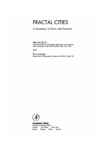 Fractal cities