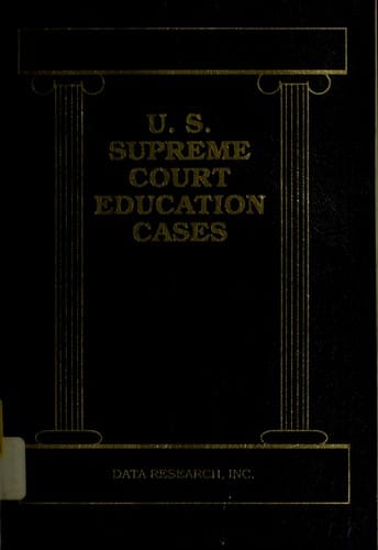 U.S. Supreme Court education cases