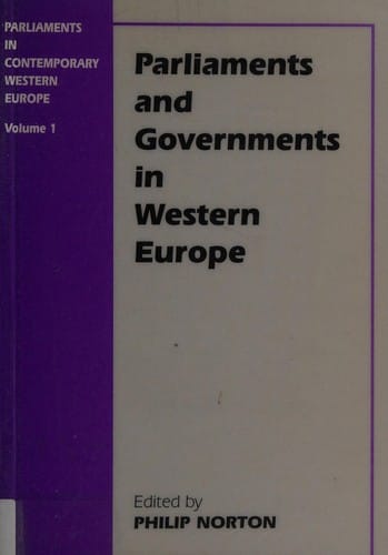 Parliaments and pressure groups in Western Europe
