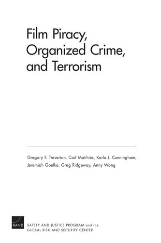 Film piracy, organized crime, and terrorism