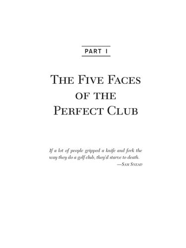 When bad things happen to bad golfers