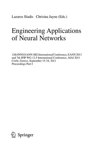 Engineering Applications of Neural Networks