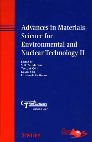 Advances in materials science for environmental and nuclear technology II