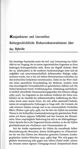Hype um Hybridität