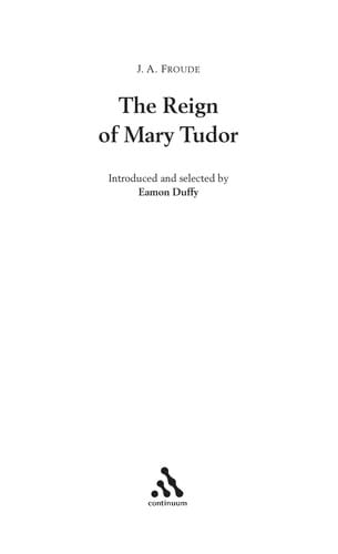 The reign of Mary Tudor
