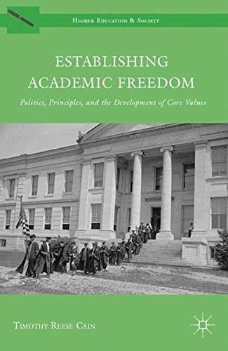 Establishing academic freedom