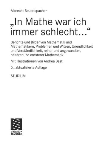 In mathe war ich immer schlecht