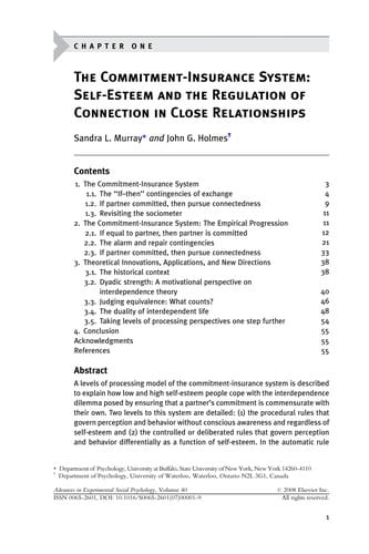 Advances in experimental social psychology