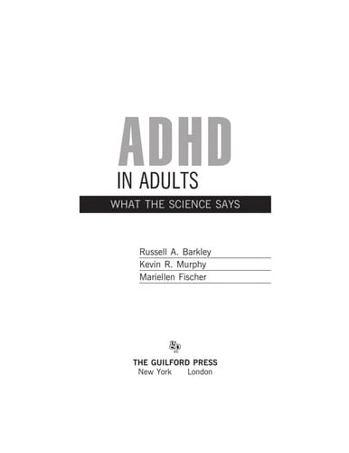 ADHD in adults