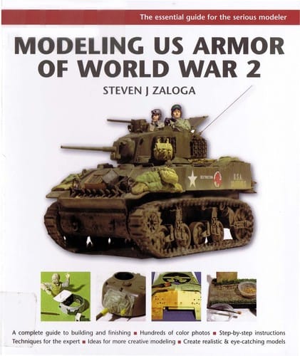 Modeling US armor of World War 2