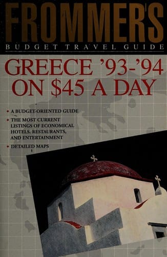 Frommer's budget travel guide