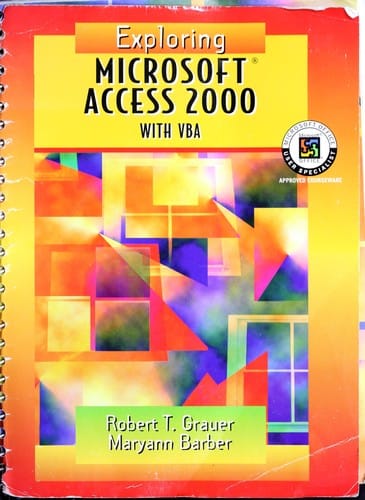 Exploring microsoft access 2000 with VBA