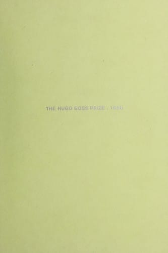 The Hugo Boss Prize, 1998