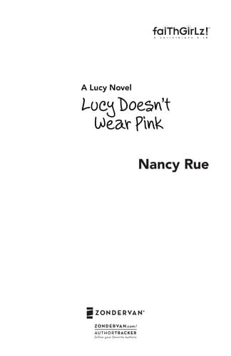 Lucy doesn't wear pink