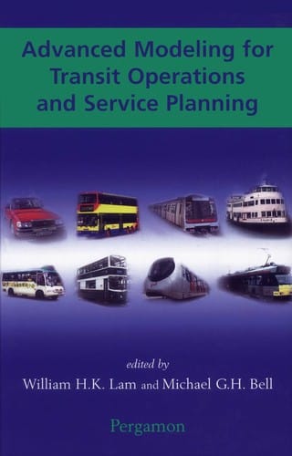 Advanced modelling for transit operations and service planning