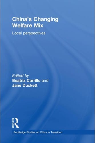 China's changing welfare mix