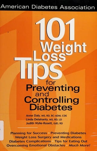 101 weight loss tips for preventing and controlling diabetes
