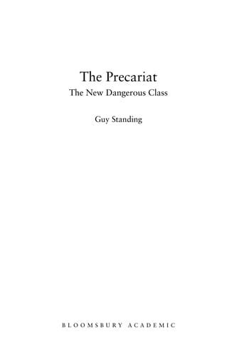 The precariat