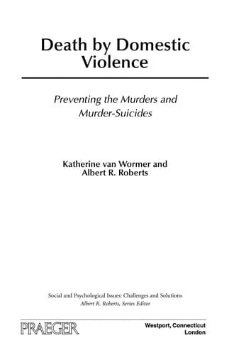 Death by domestic violence