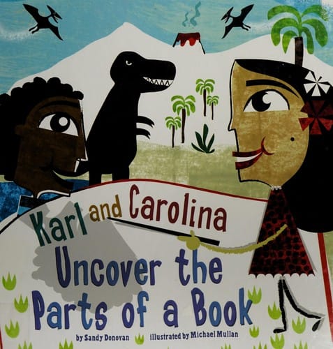 Karl and Carolina uncover the parts of a book