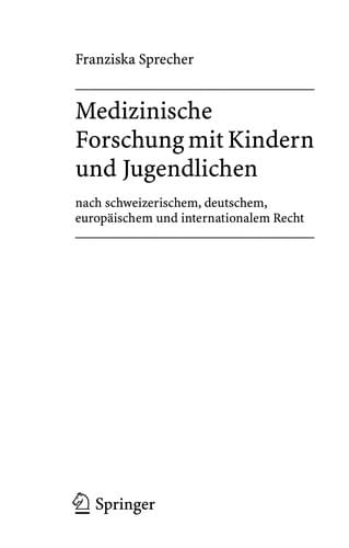Medizinische Forschung mit Kindern und Jugendlichen