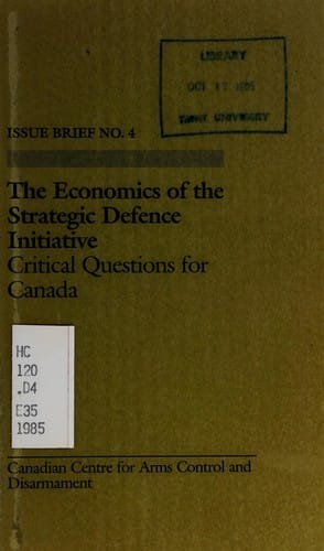 The Economics of the Strategic Defence Initiative