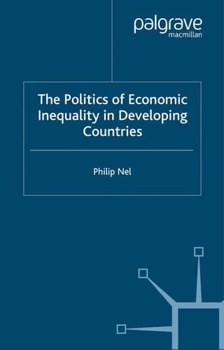 The politics of economic inequality in developing countries