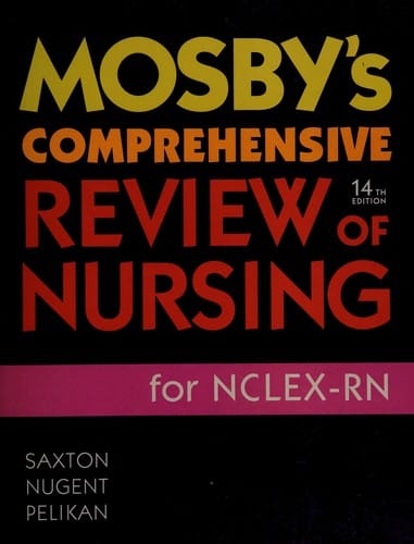 Mosbv's comprehensive review of nursing