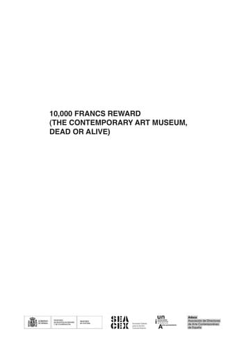 10,000 francs reward