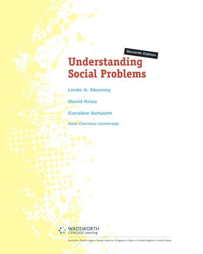 Understanding social problems