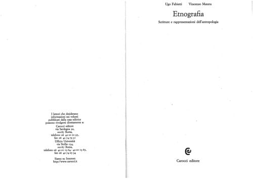 Etnografia