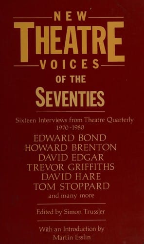 New theatre voices of the seventies
